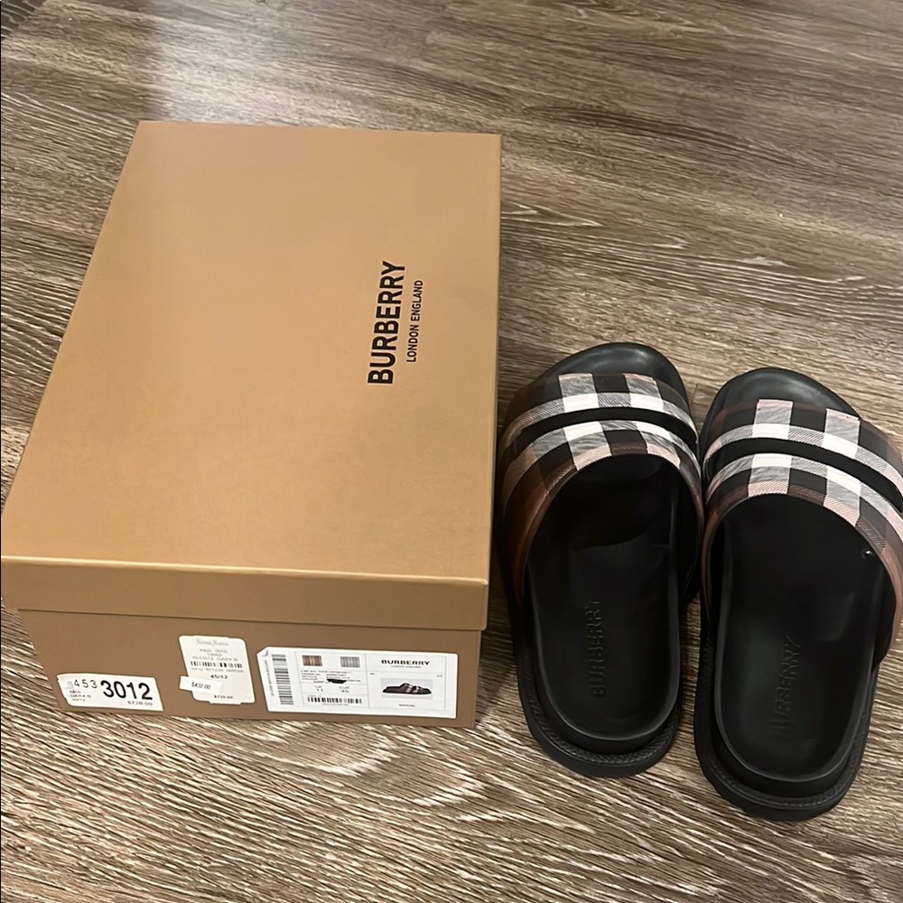 Burberry Black and Brown Sandals - Picture 2 of 6
